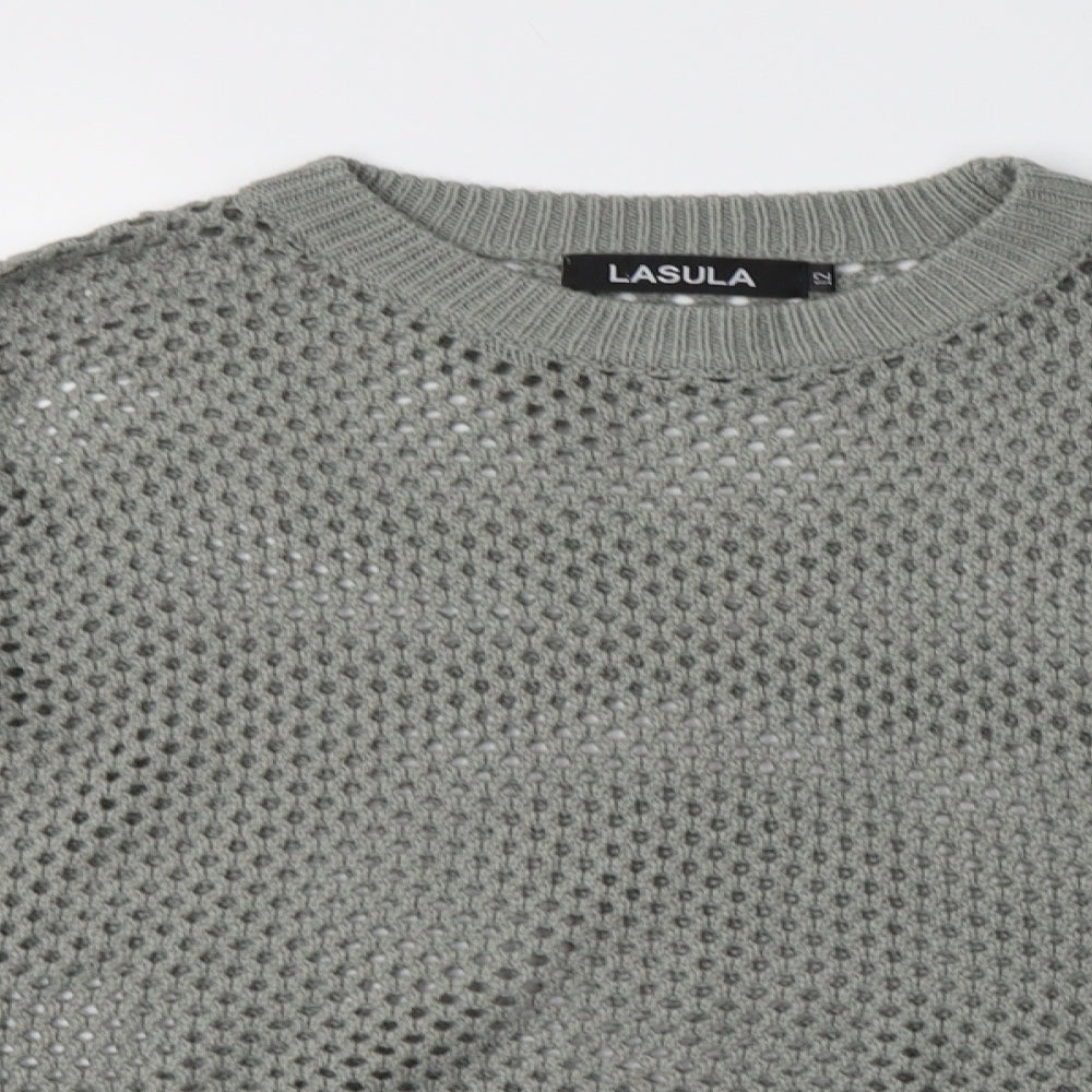 Womens UK Size 12 Lasula Grey Pullover Jumper