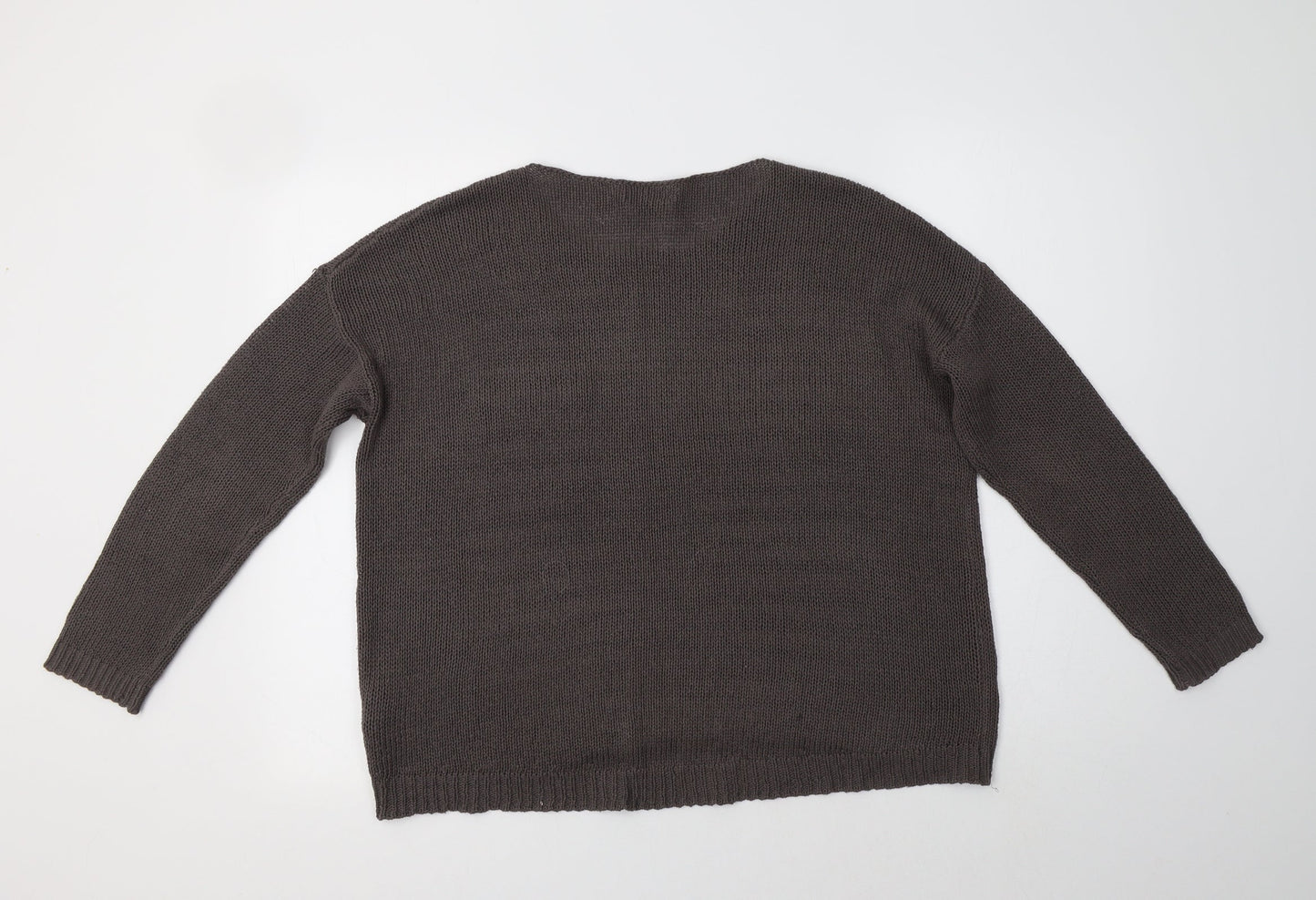 Womens UK Size S H&M Grey Pullover Jumper