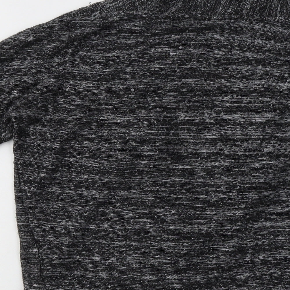 Womens UK Size 10 Preworn Grey Cardigan Jumper