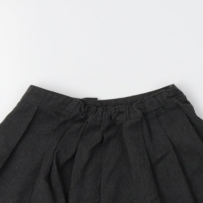 TU Girls Grey  Polyester Pleated Skirt Size 4 Years  Regular  - School Wear