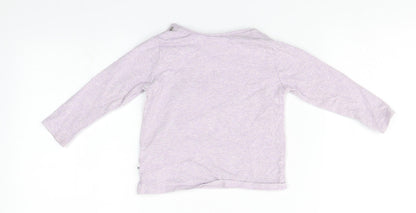 NEXT Baby Blue  Cotton Basic T-Shirt Size 9-12 Months Round Neck  - Bunnies