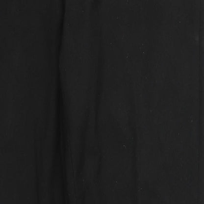 NEXT Mens Black  Polyester Trousers  Size 30 in L30 in Regular