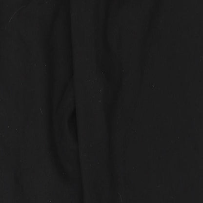 NEXT Mens Black  Polyester Trousers  Size 30 in L30 in Regular