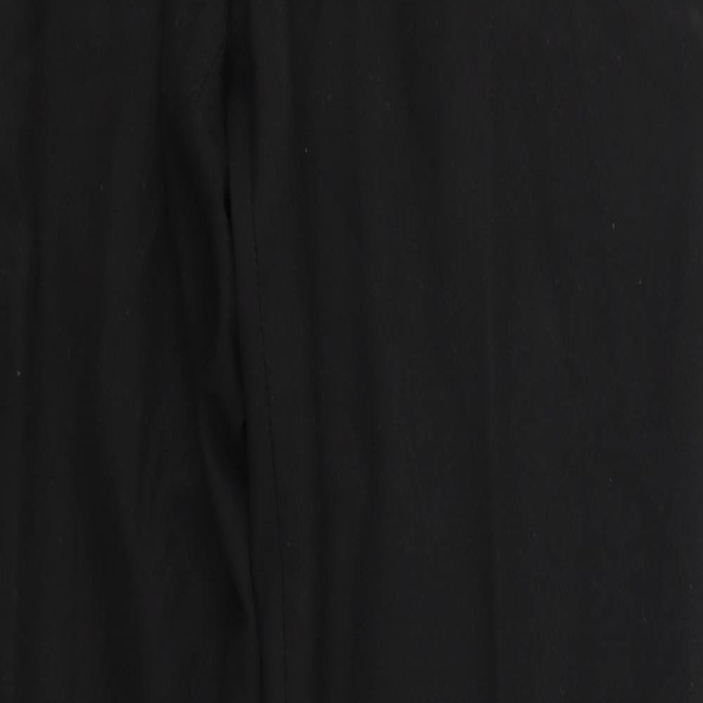 Womens UK Size 30 in NEXT Regular Fit  Black Trousers