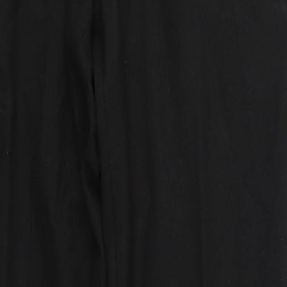 Womens UK Size 30 in NEXT Regular Fit  Black Trousers
