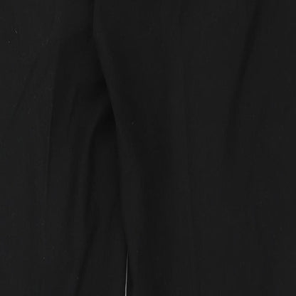 Womens UK Size 30 in NEXT Regular Fit  Black Trousers