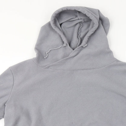 Board Angels Womens Grey  Polyester Henley Hoodie Size 16