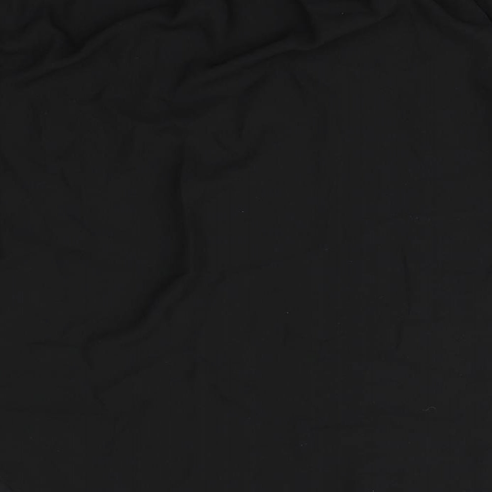 Womens UK Size 10 New Look Black Basic T-Shirt