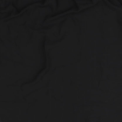 Womens UK Size 10 New Look Black Basic T-Shirt