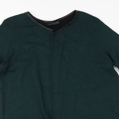 Womens UK Size  Marks and Spencer Green Cardigan Jumper