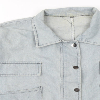 Mens UK Size S Preworn Grey Jacket