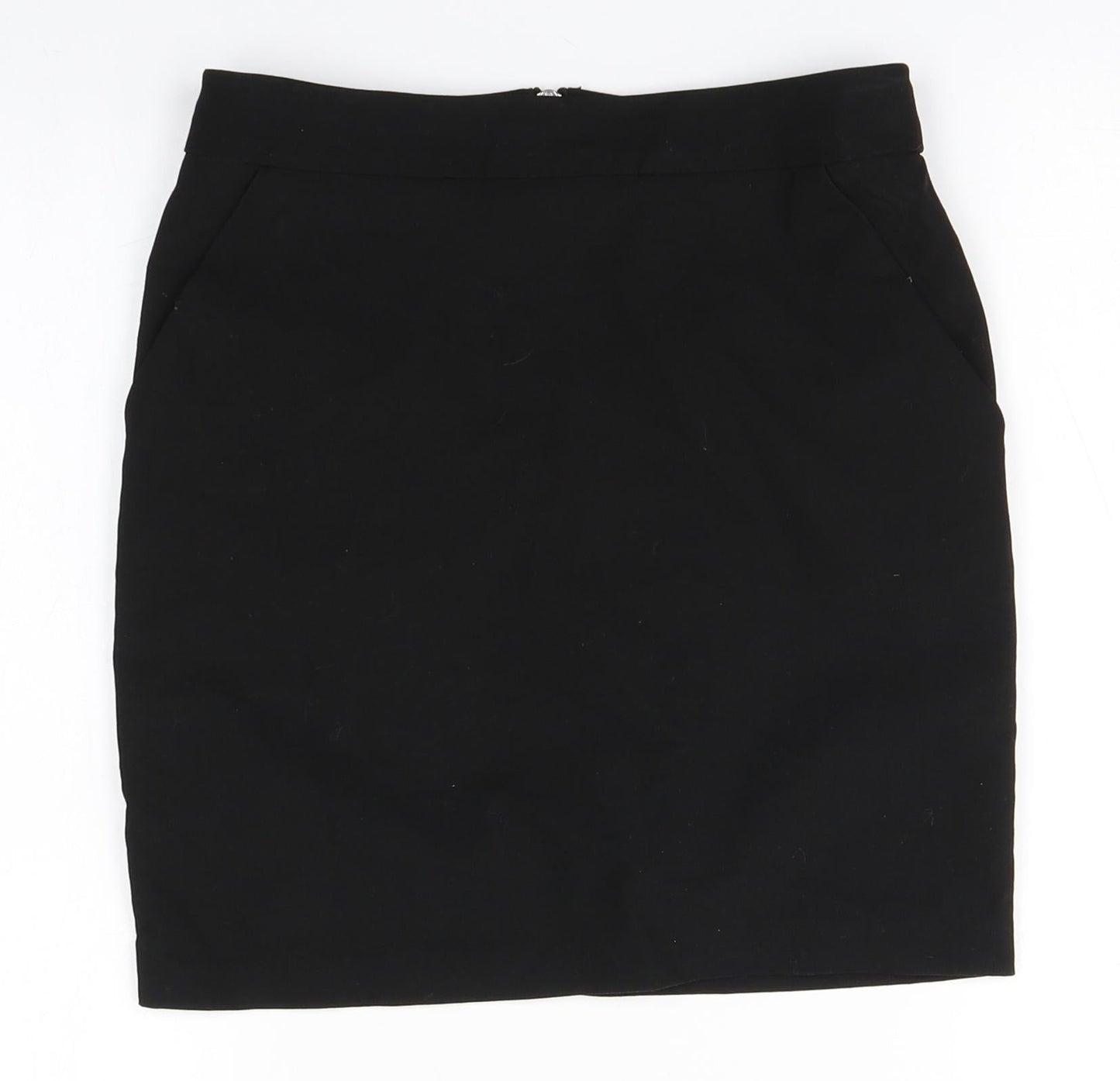New Look Girls Black  Polyester Straight & Pencil Skirt Size 12 Years  Regular
