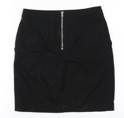 New Look Girls Black  Polyester Straight & Pencil Skirt Size 12 Years  Regular