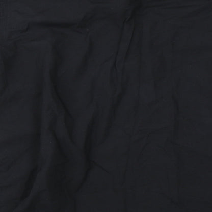 Primark Mens Black  Polyester  Button-Up Size 16 Collared