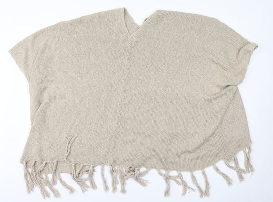 Matalan Womens Green   Overcoat Poncho One Size