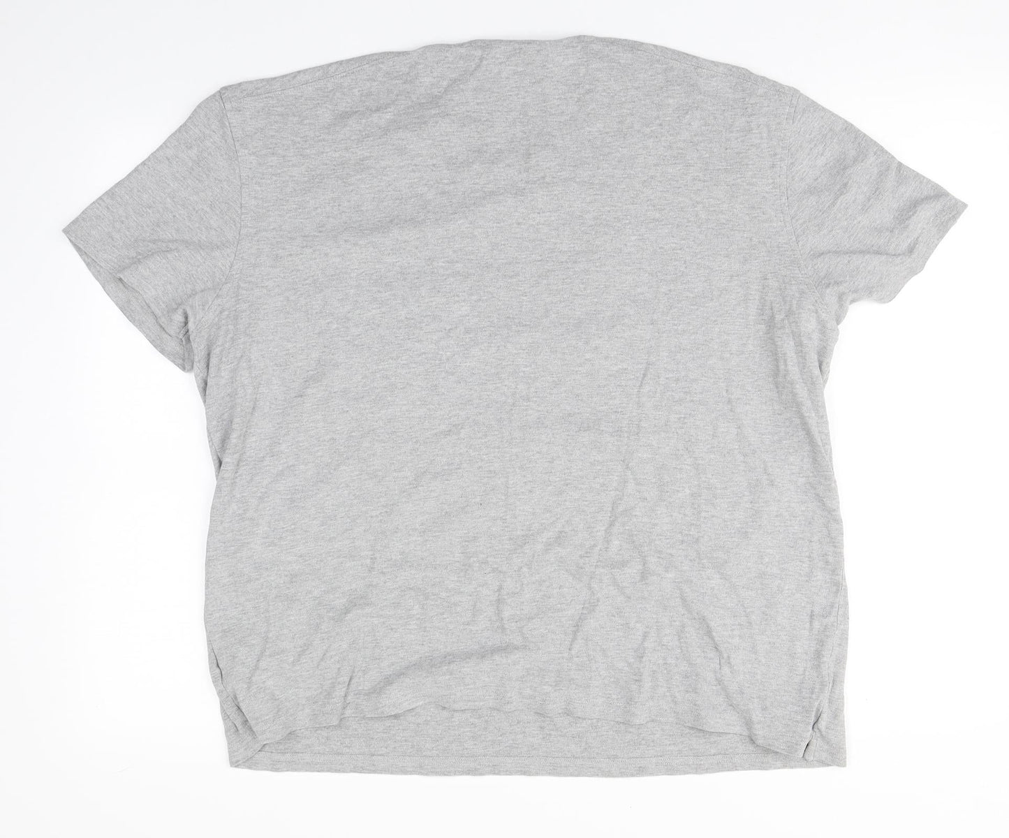 NEXT Mens Grey Round Neck  Cotton Pullover Jumper Size XL