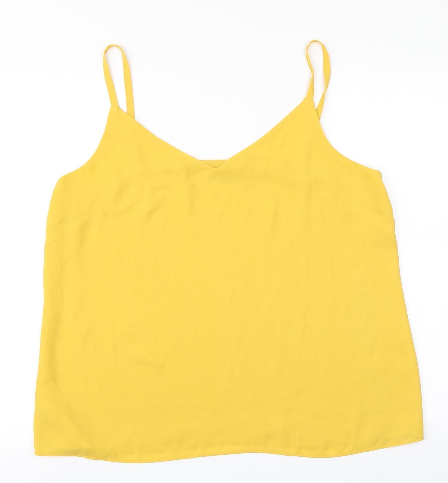 F&F Womens Orange  Polyester Basic Tank Size 18 Off the Shoulder