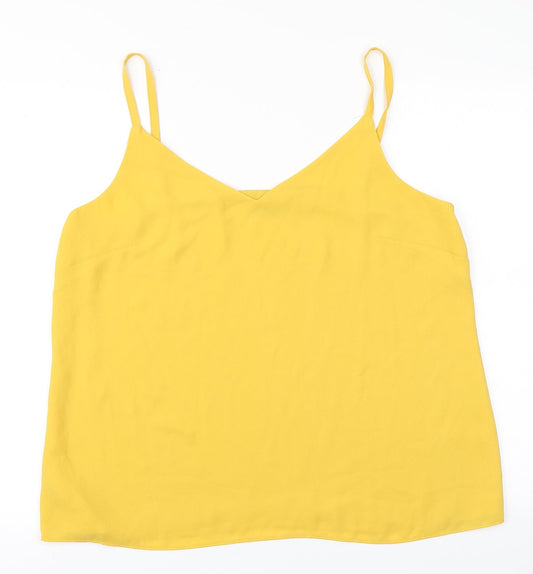 F&F Womens Orange  Polyester Basic Tank Size 18 Off the Shoulder