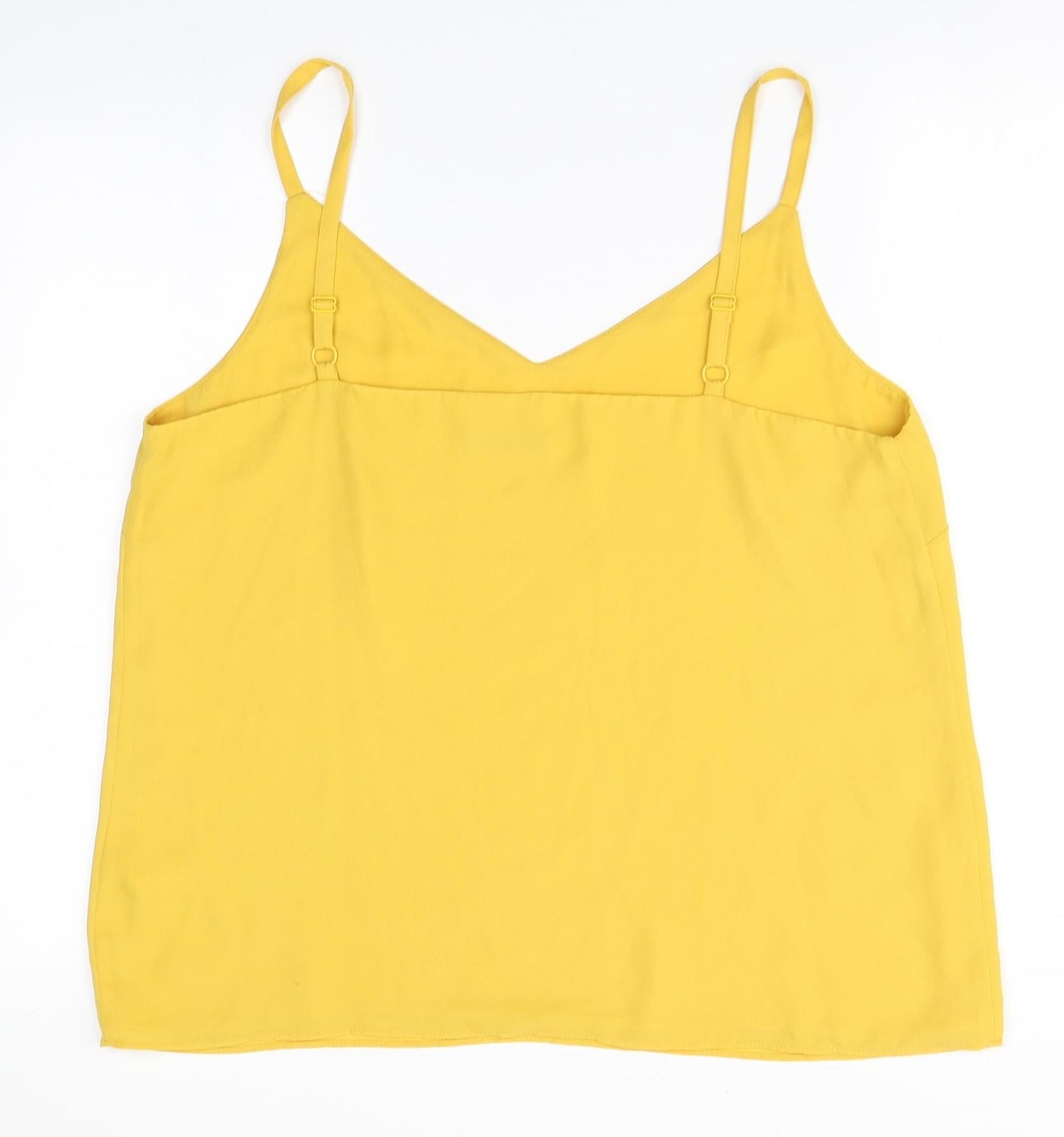 F&F Womens Orange  Polyester Basic Tank Size 18 Off the Shoulder