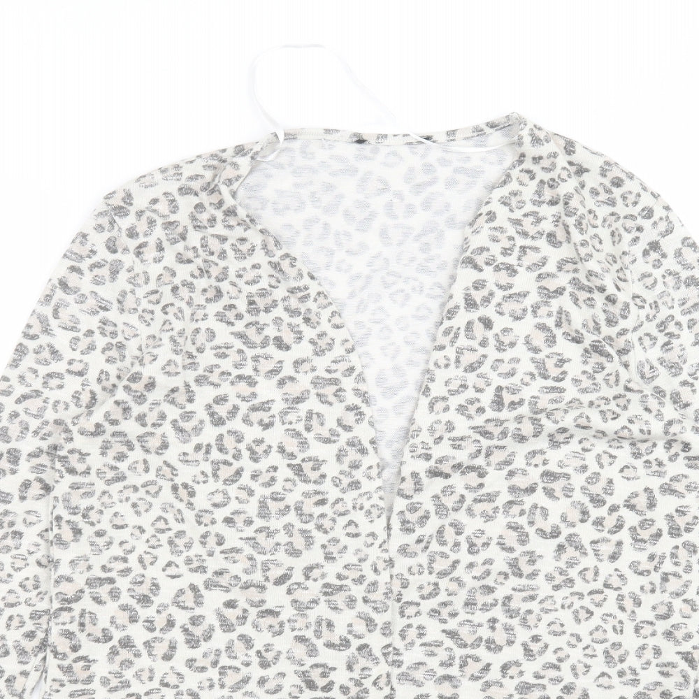 Womens UK Size M Atmosphere Beige Cardigan Jumper