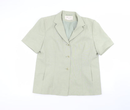Womens UK Size 14 Bonmarché Green Jacket