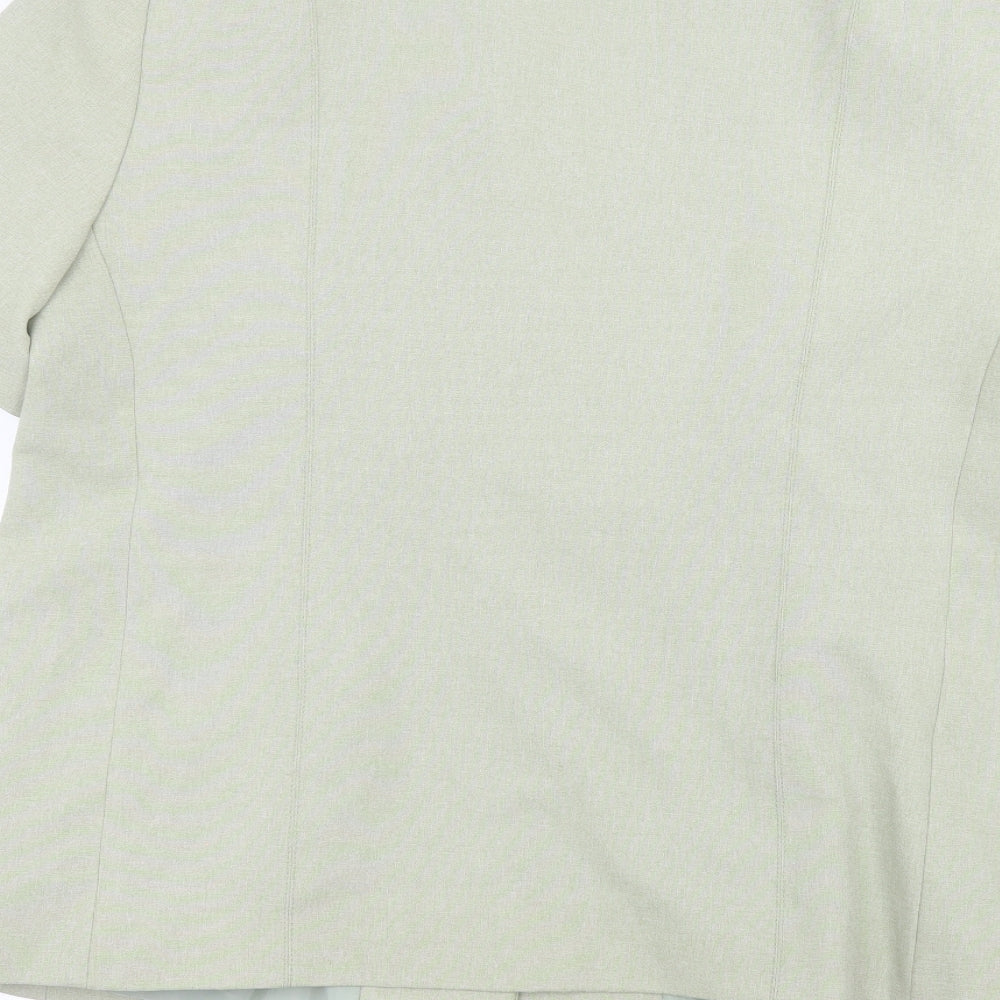 Womens UK Size 14 Bonmarché Green Jacket