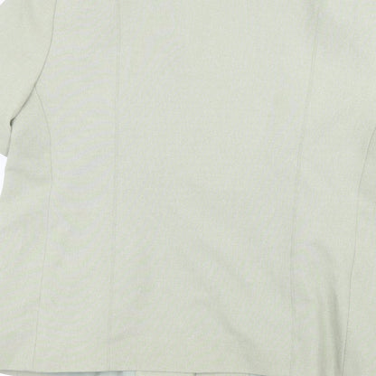 Womens UK Size 14 Bonmarché Green Jacket