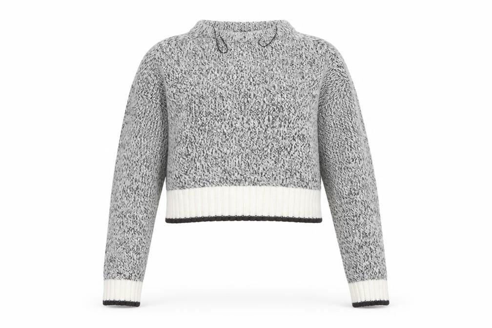 Womens UK Size S H&M Grey Pullover Jumper