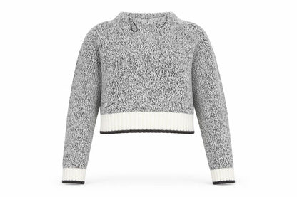Womens UK Size S H&M Grey Pullover Jumper