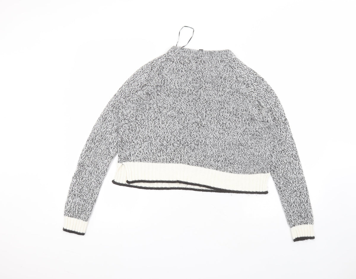 Womens UK Size S H&M Grey Pullover Jumper