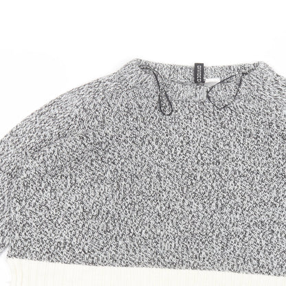 Womens UK Size S H&M Grey Pullover Jumper