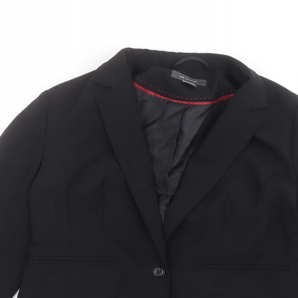 Primark Womens Black   Jacket  Size 14