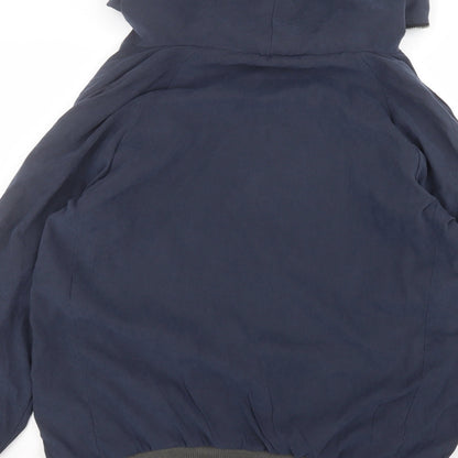 Mens UK Size M tessara Blue Parka Coat
