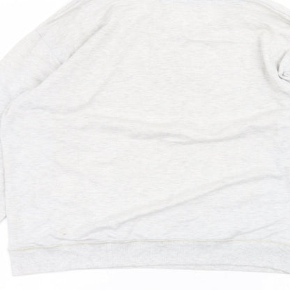 Womens UK Size 12 New Look Grey Pullover Jumper