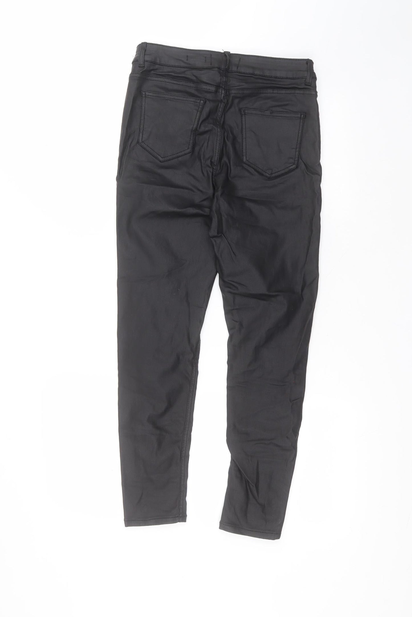Womens UK Size 12 New Look Regular Fit  Black Trousers