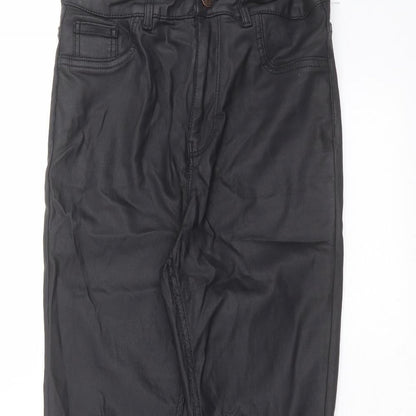 Womens UK Size 12 New Look Regular Fit  Black Trousers
