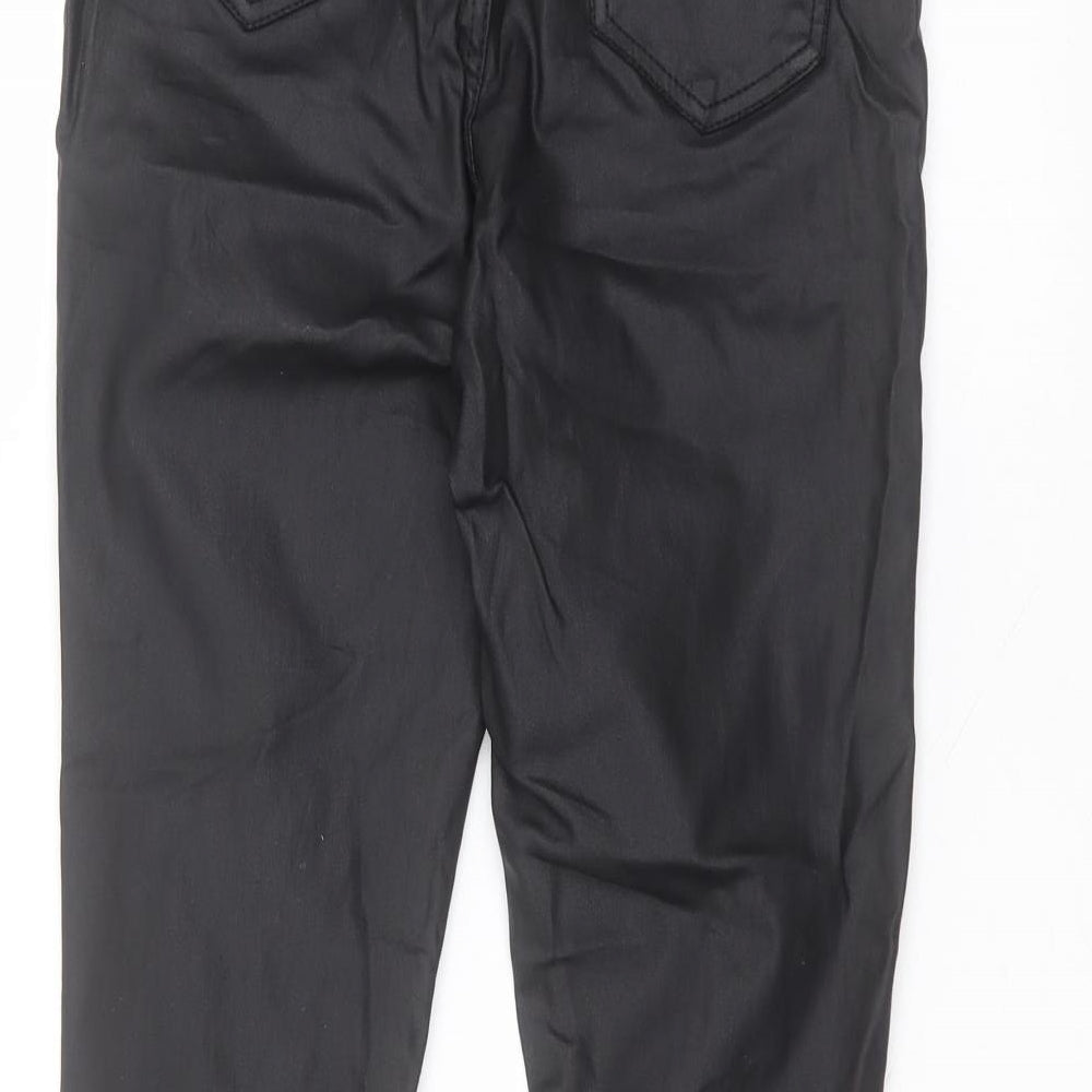 Womens UK Size 12 New Look Regular Fit  Black Trousers