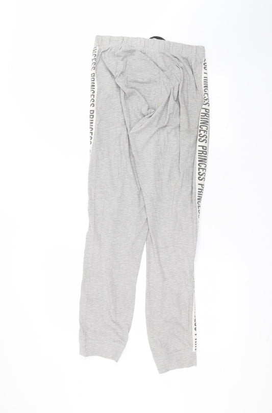 Womens UK Size M New Look Regular Fit Sweatpants Grey Trousers