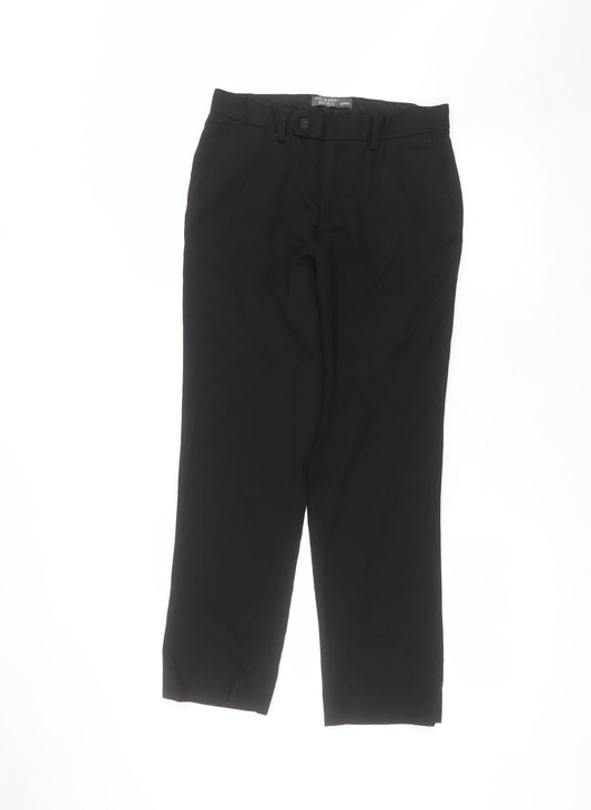 Primark Womens Black  Polyester Trousers  Size 30 in L30 in Regular