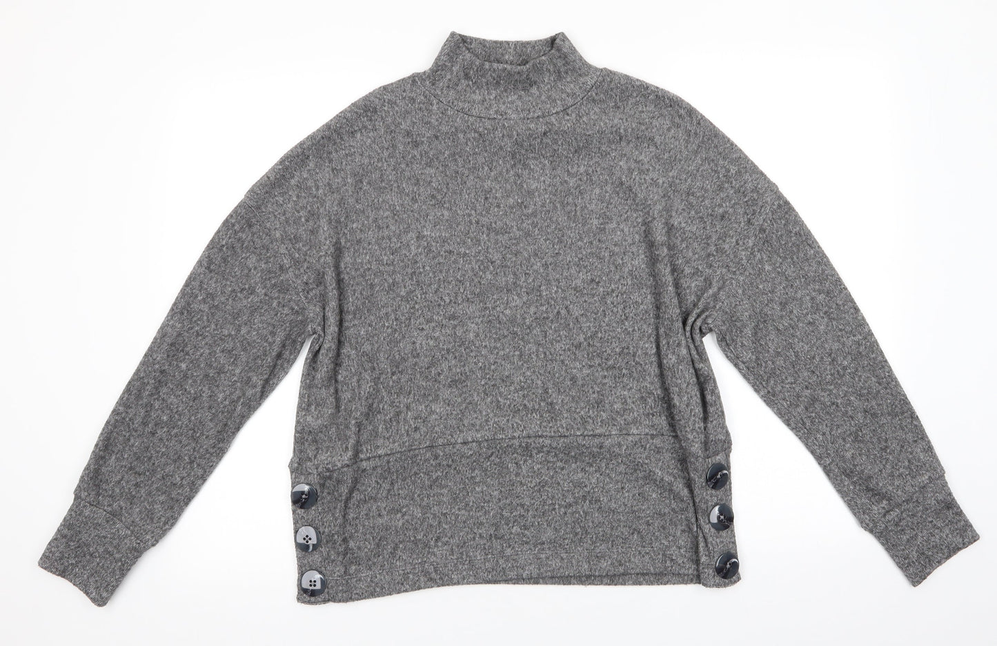 Womens UK Size 10 Florence and Fred Grey Pullover Jumper