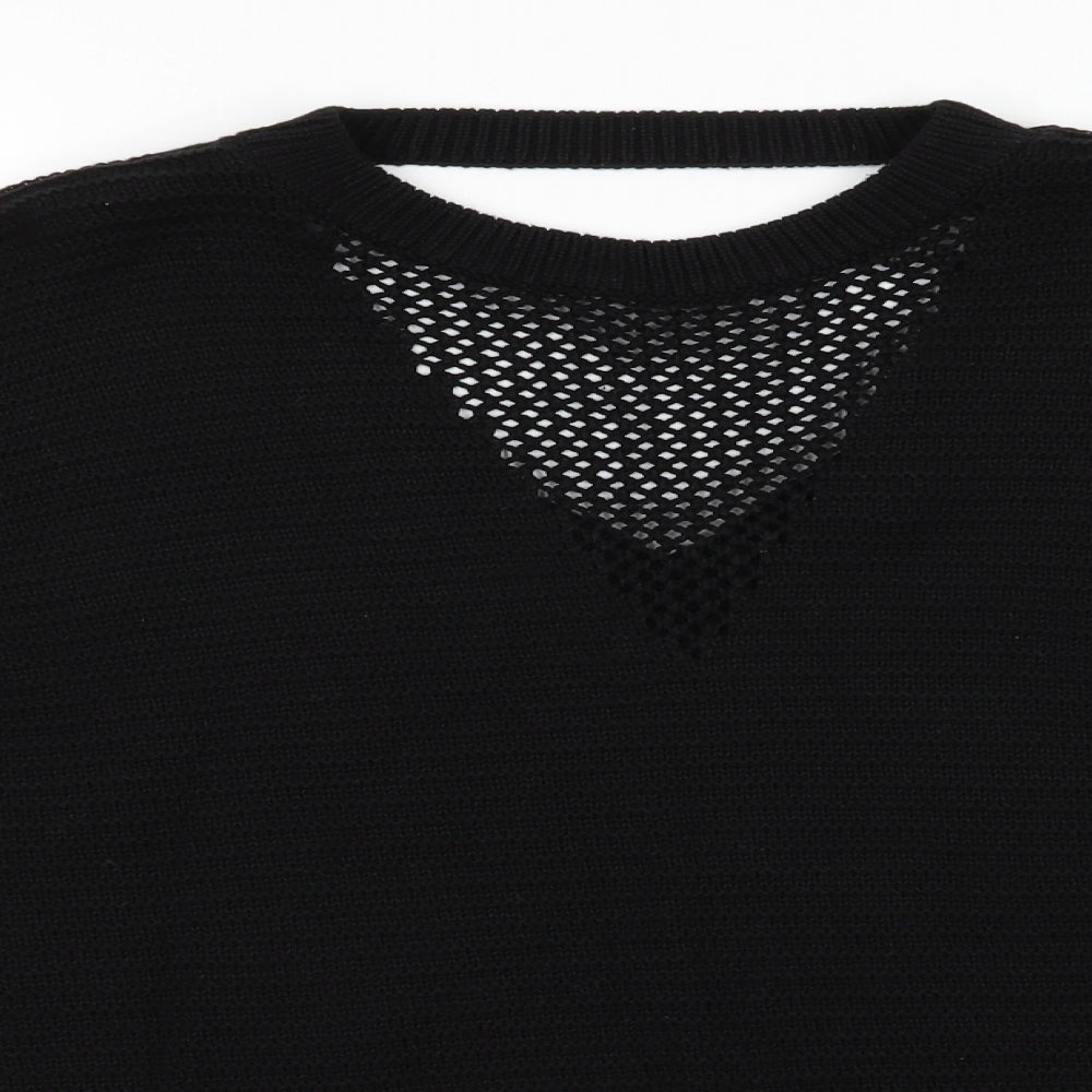 Womens UK Size S Atmosphere Black Pullover Jumper