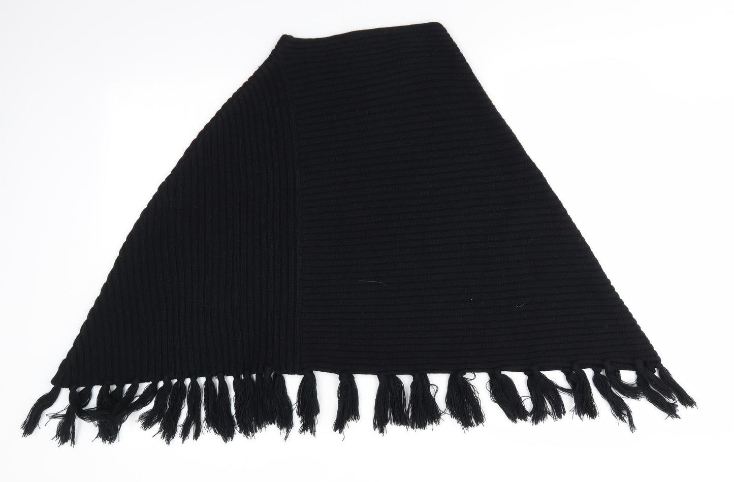 Liorina TU Womens Black   Overcoat Poncho One Size   - Poncho