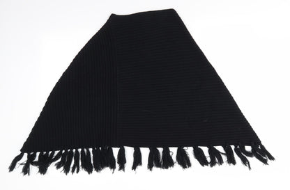 Liorina TU Womens Black   Overcoat Poncho One Size   - Poncho