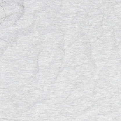 I Love Girlswear Girls Grey  Cotton Basic T-Shirt Size 4 Years Round Neck