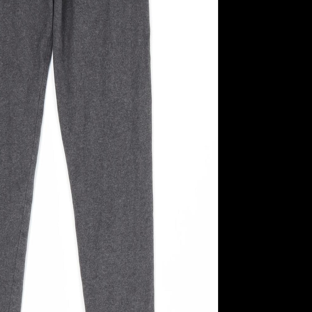 NEXT Girls Grey  Cotton Jogger Trousers Size 11 Years  Regular  - Leggins