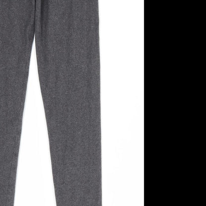 NEXT Girls Grey  Cotton Jogger Trousers Size 11 Years  Regular  - Leggins