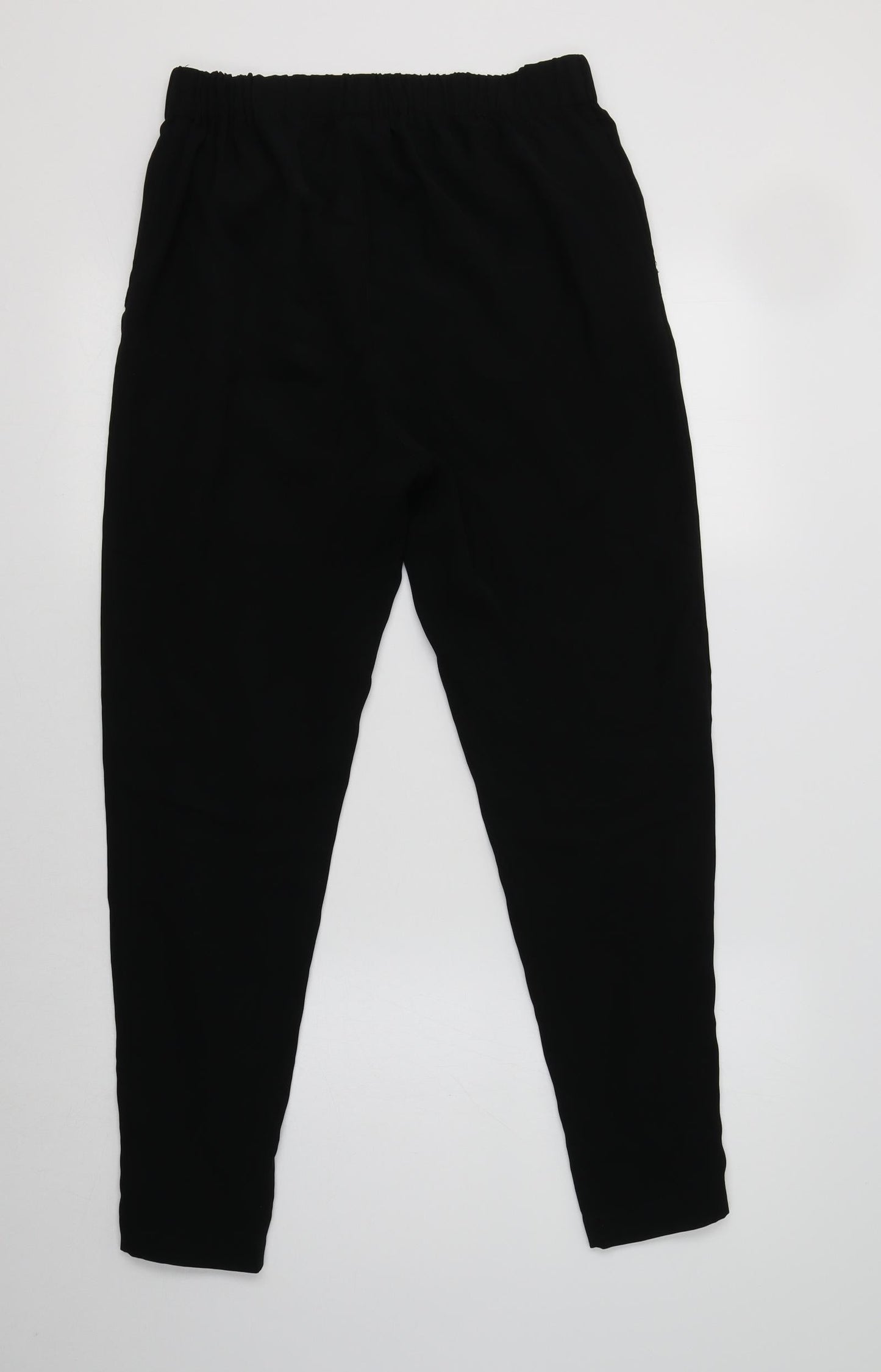Womens UK Size 10 H&M Regular Fit  Black Trousers
