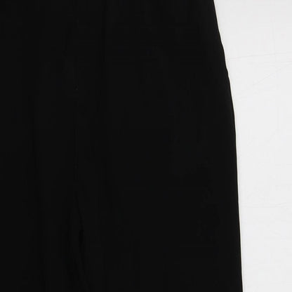 Womens UK Size 10 H&M Regular Fit  Black Trousers