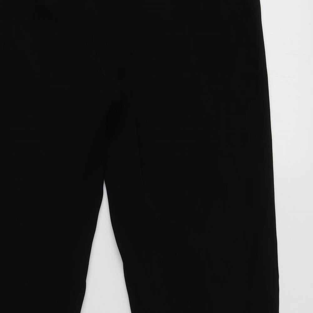 Womens UK Size 10 H&M Regular Fit  Black Trousers