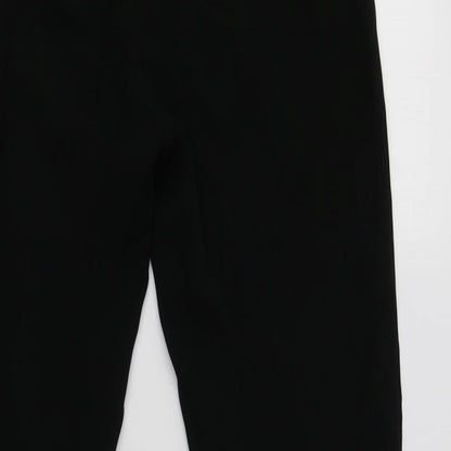 Womens UK Size 10 H&M Regular Fit  Black Trousers